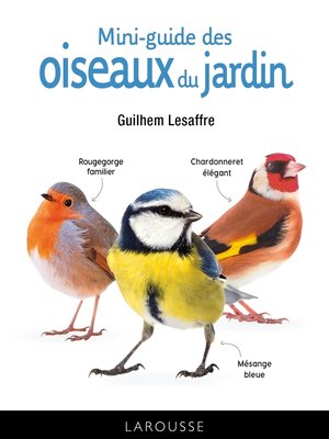 cover image of mini-guide des oiseaux du jardin